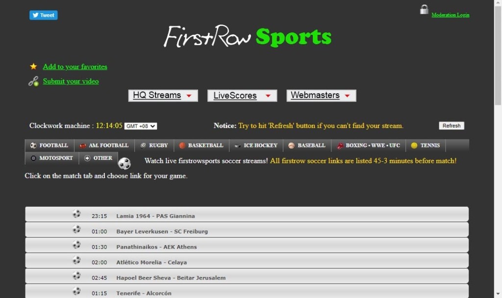 FirstRowSports